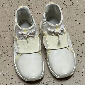 Fenty Beauty x Jordan Sneakers in White and Cream